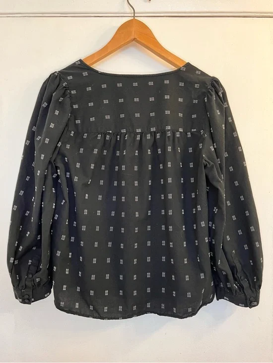Madewell Wrap Blouse Size Small - Picture 3 of 5
